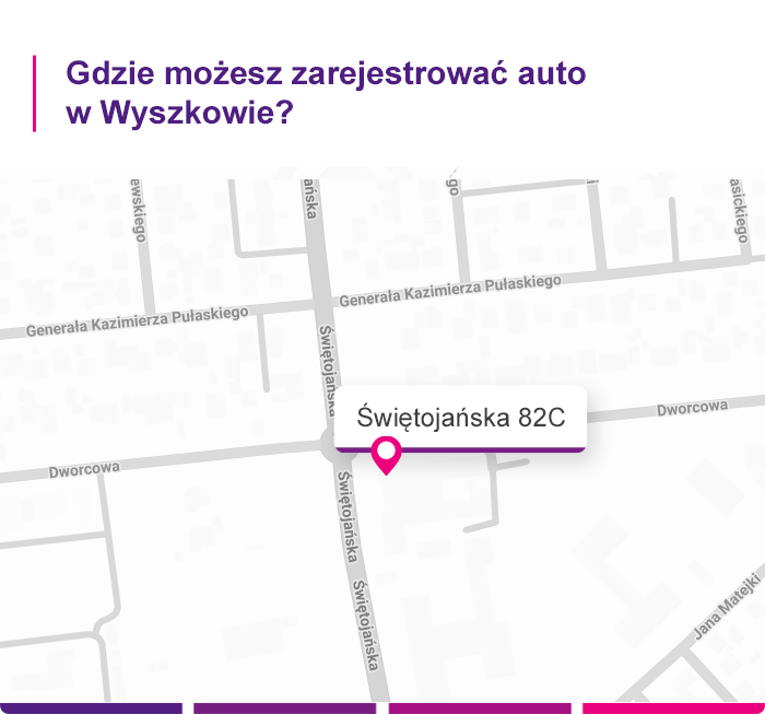 Rejestracja samochodu Wyszków