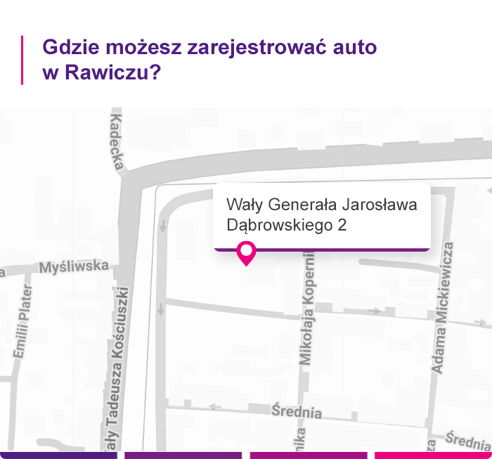 Rejestracja samochodu Rawicz