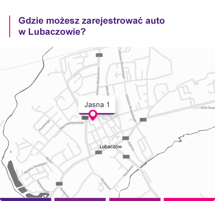 Rejestracja samochodu Lubaczów